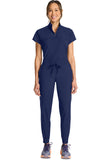 Healing Hands- Quest HH155 Women's Mid Rise Jogger in Navy