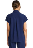 Healing Hands- Quest HH752 Women's Partial Zip Stand Collar Top Bella
