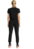 Med Couture- MC510 MC INSIGHT Women's Zip Front Jumpsuit in Black