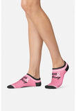 Cherokee Legwear 2GOOD 2 Pr Pack Bamboo No Show Socks in Brave & Strong