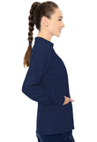 Med Couture- MC2660 MC INSIGHT Zip Front Warm-Up With Shoulder Yokes