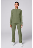 ***PREORDER*** MED COUTURE MC INSIGHT MC2660 Zip Front Warm-Up With Shoulder Yokes