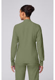 ***PREORDER*** MED COUTURE MC INSIGHT MC2660 Zip Front Warm-Up With Shoulder Yokes