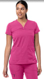 Adar- Sweetheart V-Neck Scrub Top