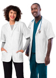 Adar-Universal Collection 2816 Unisex 31" Short Sleeve Consultation Coat